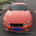 Mustang trt grille abs grille ya mbele ya plastiki